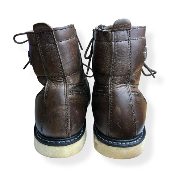 Harley-Davidson‎ Men's Hagerman Leather Motorcycle Riding Boots D93755 Size 12 M - Picture 8 of 14